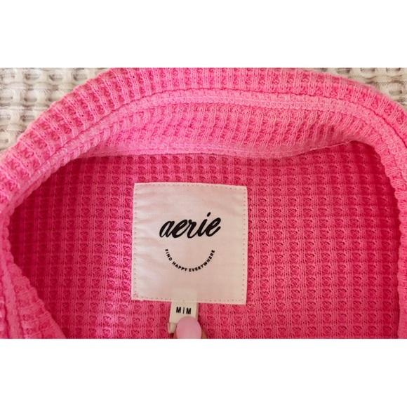 Aerie Lumber Jane Waffle Shirt - Picture 3 of 3